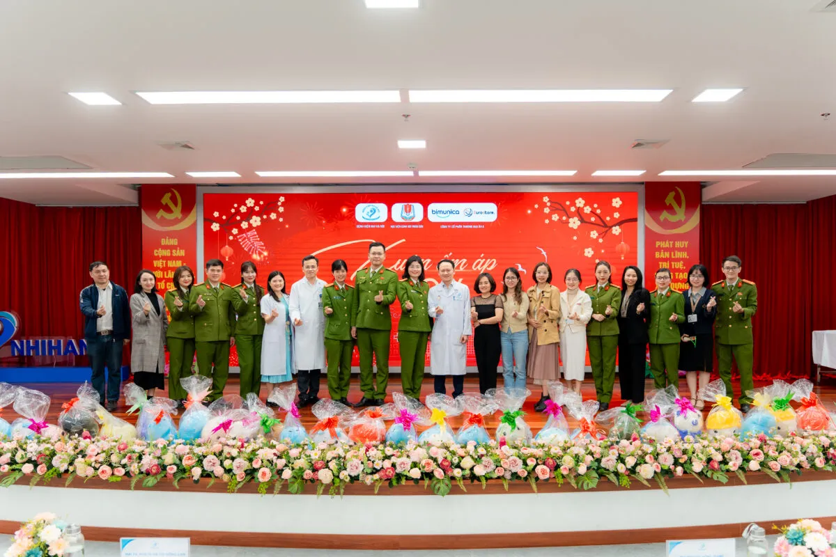 EuroStore Phối Hợp Cùng Học Viện CSND Trao 300 Suất Quà Tết Cho Bệnh Nhi Tại BV Nhi Hà Nội 1 NHN 233 EuroStore