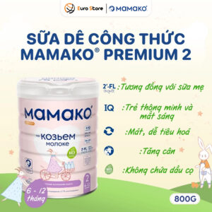 MMK2 sữa dê công thức
