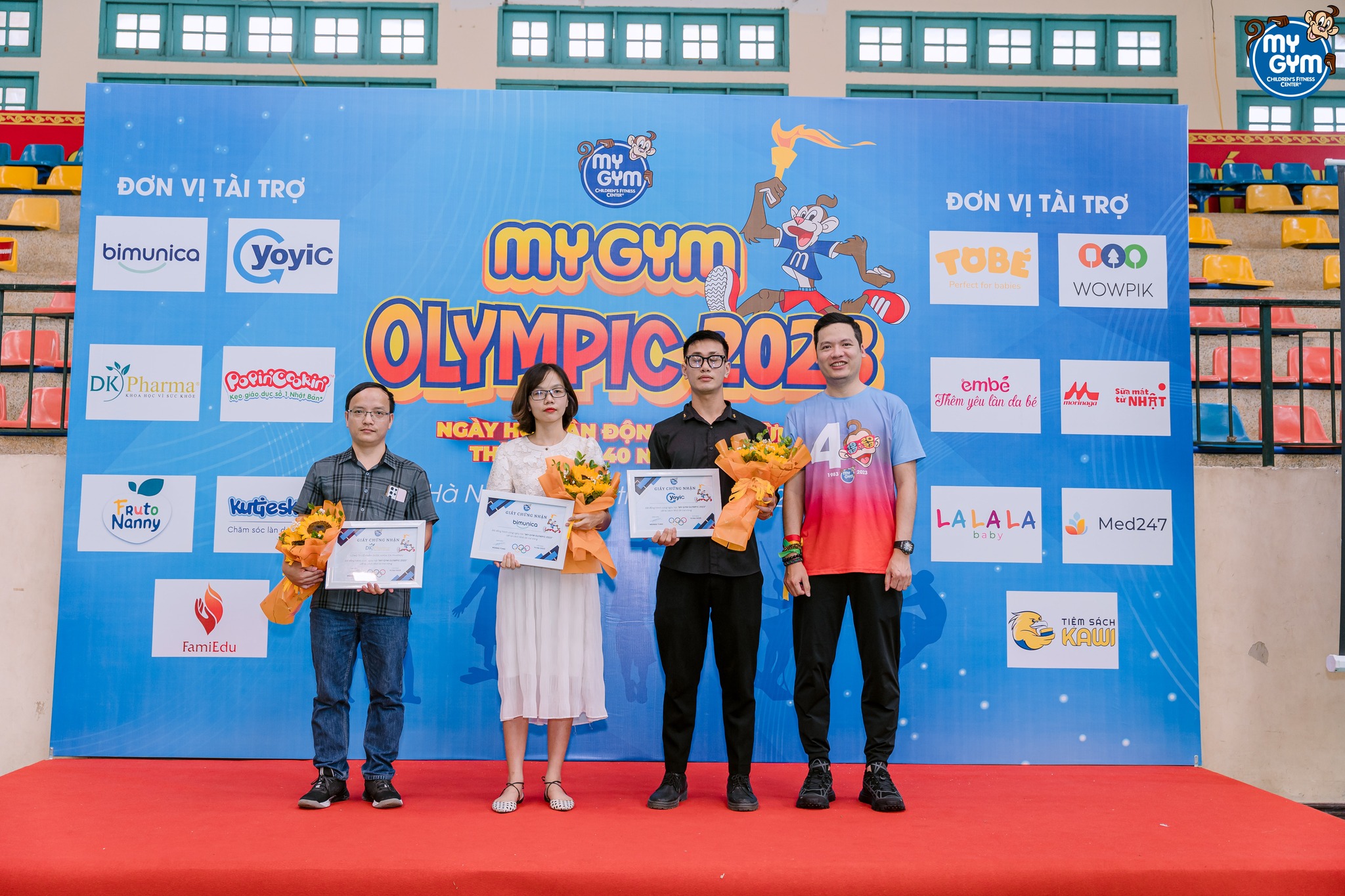 BIMUNICA HÂN HẠNH LÀ NHÀ TÀI TRỢ VÀNG TẠI “MY GYM OLYMPIC 2023” - Bimunica