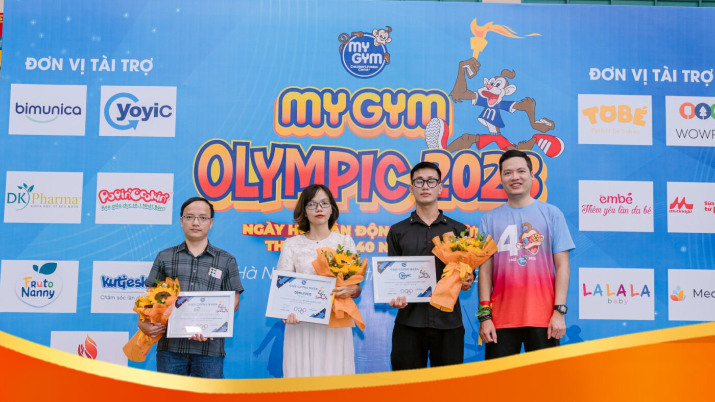 Bimunica, YoyiC thuộc Eurostore hân hạnh là nhà tài trợ vàng tại “My Gym Olympic”✨ 69 mygym0 Đồng hành