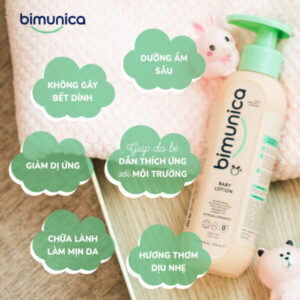 Sữa Dưỡng Da Bimunica Dành Cho Trẻ Sơ Sinh Và Trẻ Nhỏ – 250 Ml 2 Duong da 2 dưỡng da