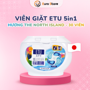 Viên Giặt ETU 5IN1 Hương The North Island Premium – 30 viên (Dòng Premium)