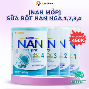 [XẢ KHO NAN MÓP] Sữa Bột Nan Nga Số 1,2,3,4 – 800g (Dành cho bé từ 0 - trên 18 tháng tuổi)