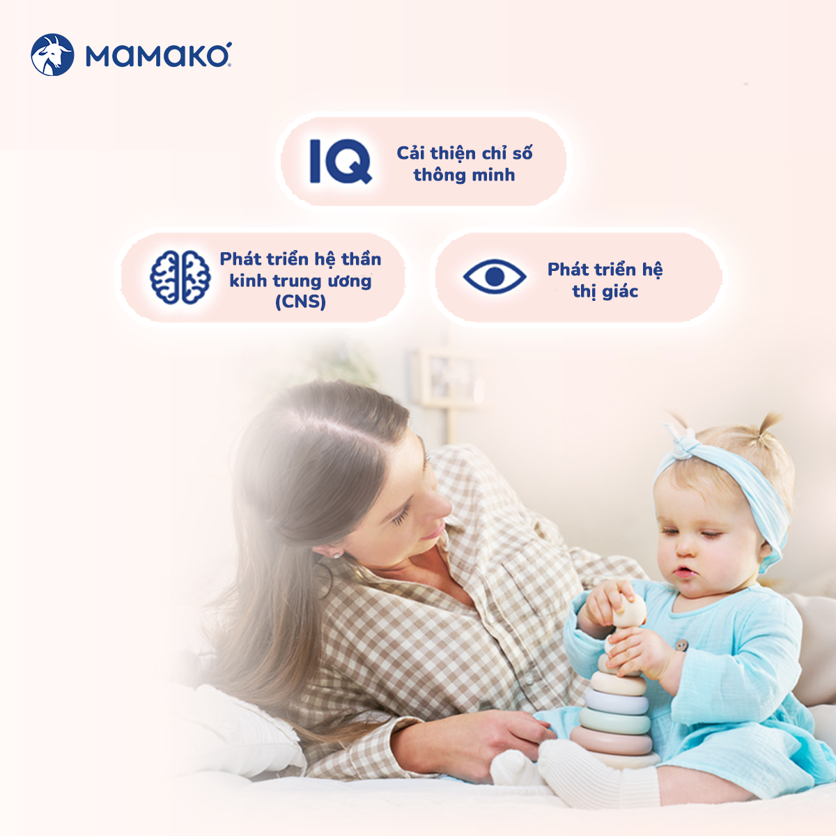 Sữa dê Mamako có tốt không? Top 5 lý do Mamako là lựa chọn hàng đầu trong các dòng sữa dê cho bé hiện nay 3 Sữa dê Mamako Nga, IQ complex