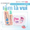 Combo Tắm Là Vui | DDVS bé gái 0+ Bimunica; Sữa tắm gội toàn thân 0+ Bimunica; Viên giặt ETU