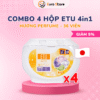 Combo 4 Hộp Viên Giặt ETU 4 IN1 Hương Perfume – 36 viên (Dòng Dịu nhẹ)