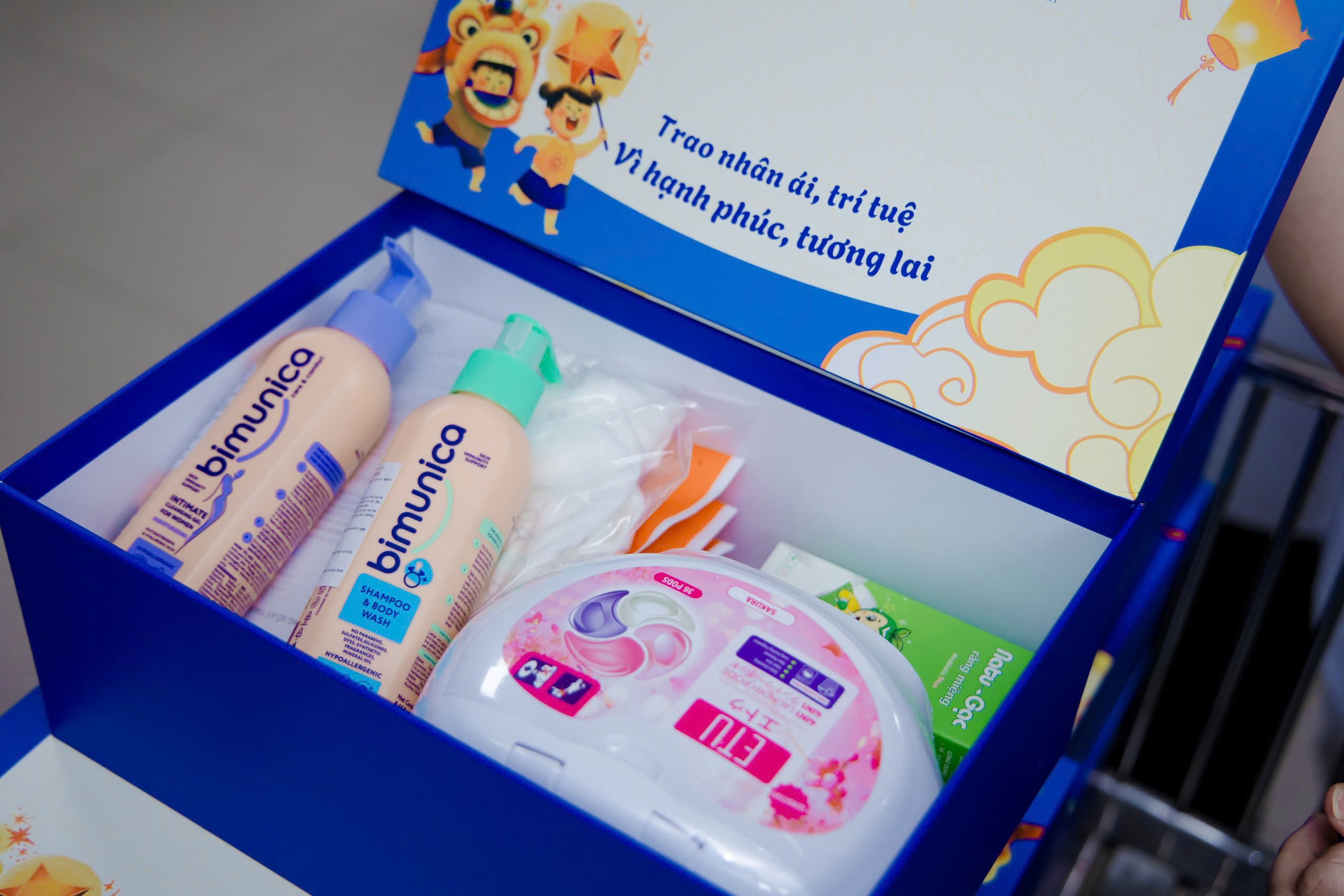 Hộp quà gồm Bimunica, ETU