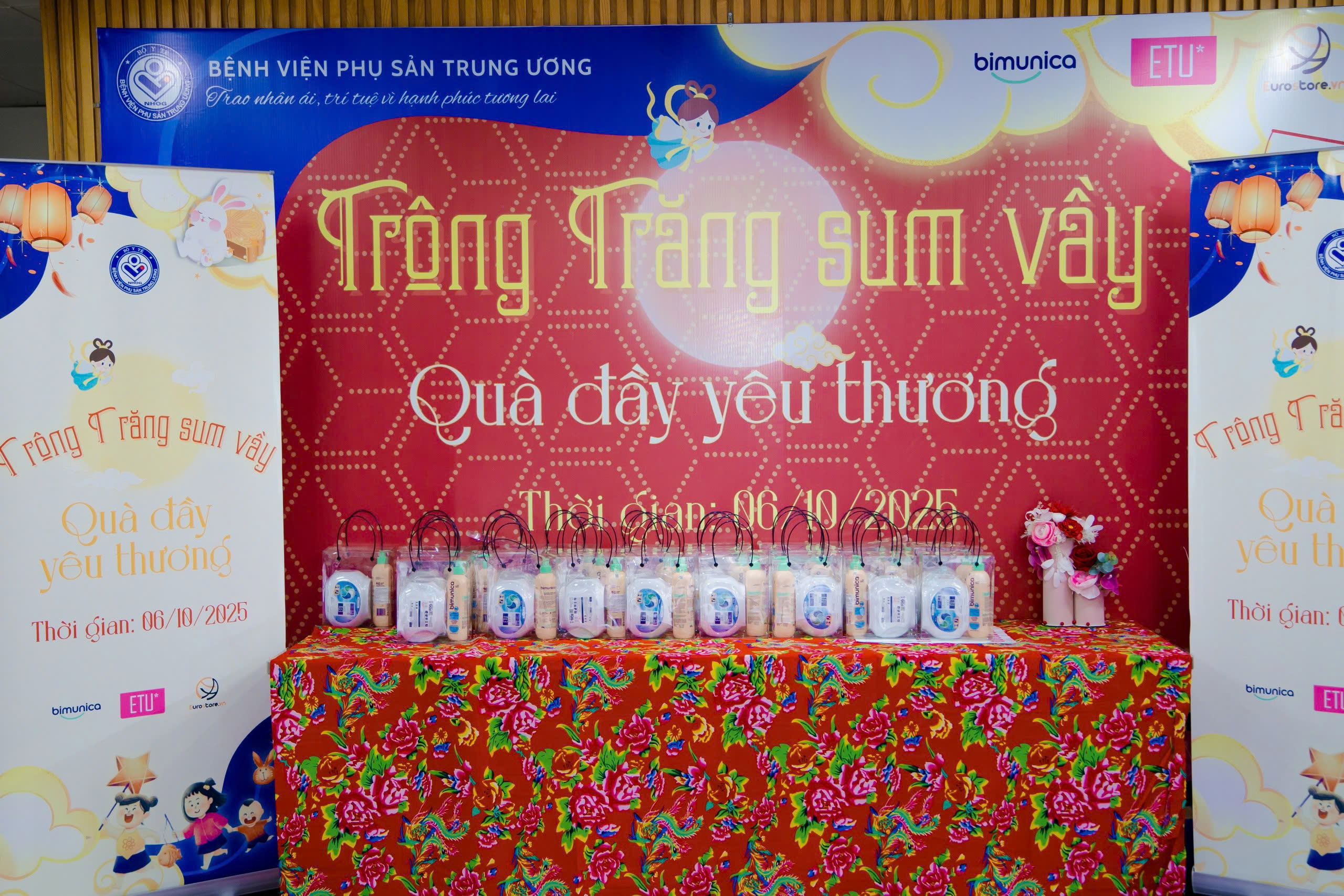 EuroStore x Bệnh viện phụ sản Trung Ương dịp trung thu 2025, ETU, Bimunica