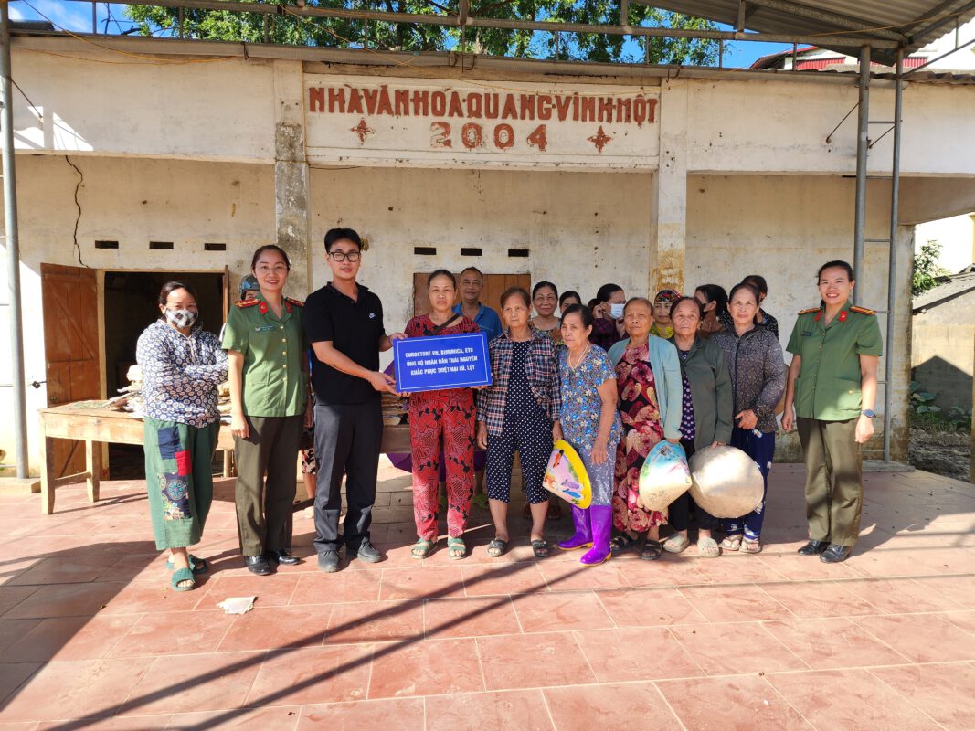 EuroStore đồng hành cùng người dân Thái Nguyên vượt qua khó khăn sau lũ 10 thien nguyen 1 Thái Nguyên