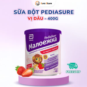 Sữa Bột Pediasure Nga (400g) - Vị Dâu (Dành Cho Bé Từ 1 - 10 Tuổi)