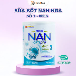 Sữa Bột Nan Nga Số 3 – 800g (Dành Cho Bé Từ 12 - 18 Tháng Tuổi)